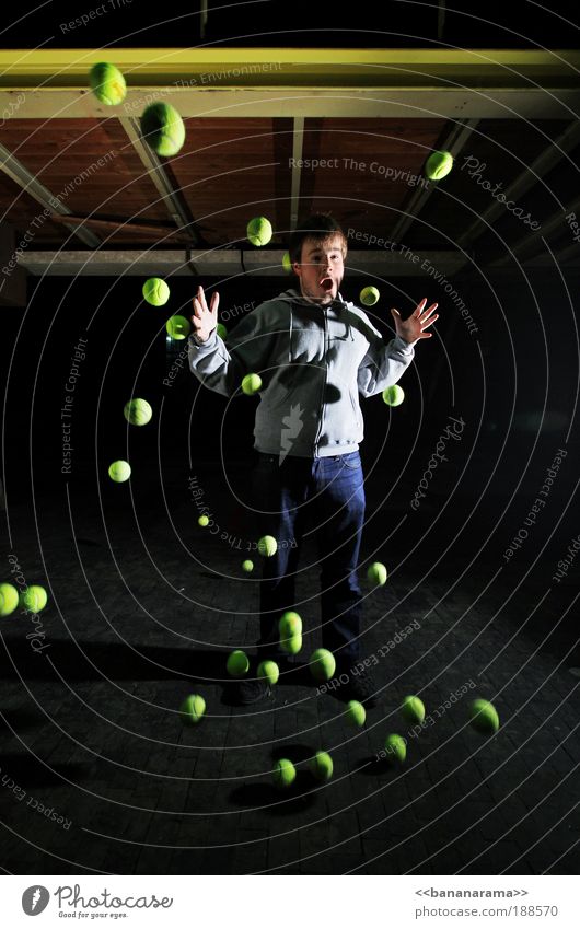 got balls? Ball sports Movement Tennis Tennis ball Planet Freestyle Industry Muddled Chaos Action Universe Infinity Freeze Stop Photo shoot Sports Collision
