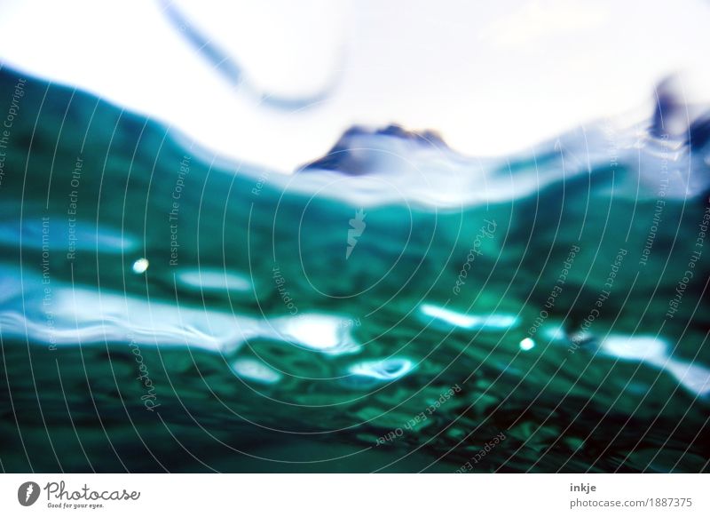 *swash* Environment Elements Water Waves North Sea Baltic Sea Ocean Maritime Wet Blue Green Dive Surface of water Go under Slosh Colour photo Close-up