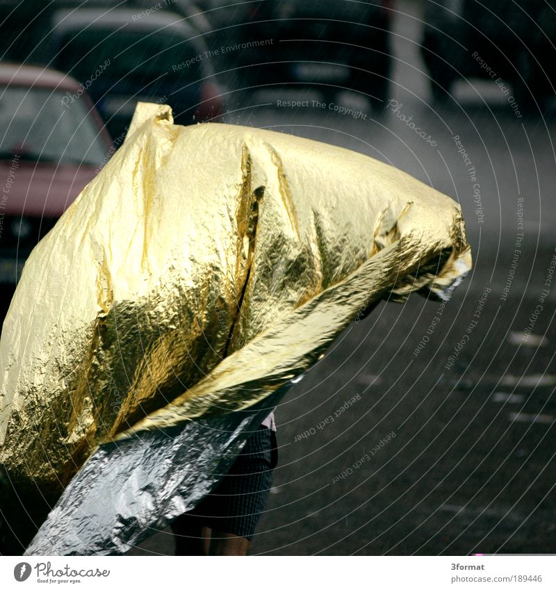 STARKER_REGEN Human being Legs 1 Walking Rain Thunder and lightning Gale Weather Bad weather Parking lot Protection Archer Covers (Construction) Rescue Escape