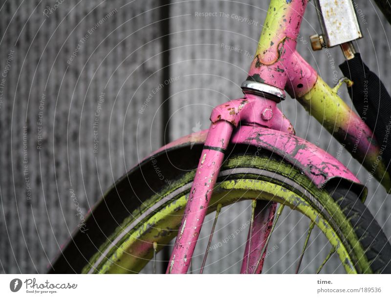 Type Bike Bicycle Wheel Metal Metalware Bicycle frame Exterior shot Tire Wheel rim Black Yellow Pink Violet Bicycle handlebars Handlebars Parking Stand Winter