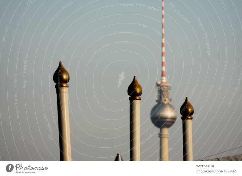 television tower Berlin TV Tower Television tower alex Alexanderplatz Near and Middle East Rod Domed roof Circus Set