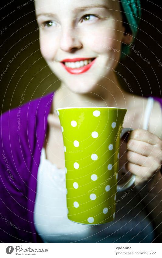 good-humoured tea Hot drink Coffee Tea Cup Lifestyle Style Design Joy Beautiful Healthy Wellness Well-being Contentment Leisure and hobbies Living or residing
