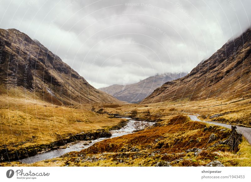 Glen Etive Life Relaxation Calm Vacation & Travel Tourism Trip Adventure Expedition Mountain Hiking Environment Nature Landscape Plant Elements Spring Climate