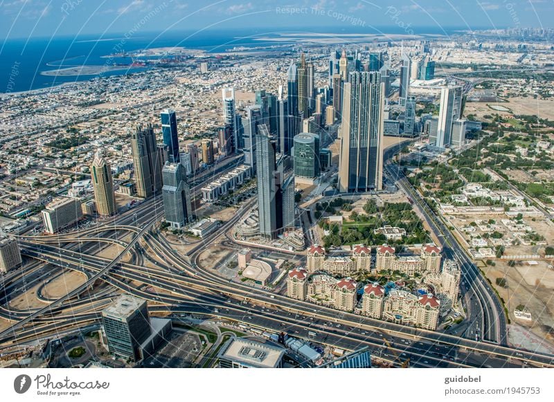 Abu Dhabi United Arab Emirates Asia Populated Deserted House (Residential Structure) Bank building Building Palace High-rise Road traffic Street Traffic circle
