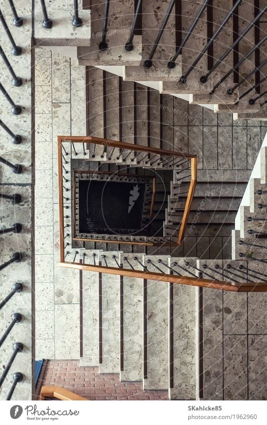 Staircase - Old building - Marble Bank building Manmade structures Building Architecture Stairs Tourist Attraction Stone Concrete Wood Brick Esthetic