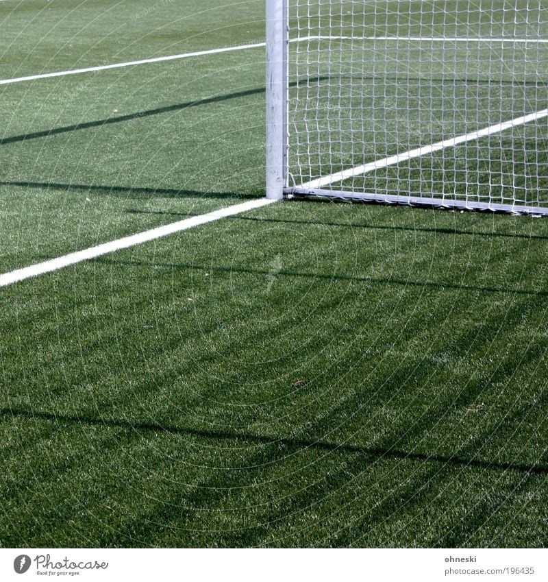 gate Sports Ball sports Goalkeeper Soccer Sporting Complex Football pitch Playing Green Net gain Lose World Cup World Cup 2010 Colour photo Exterior shot