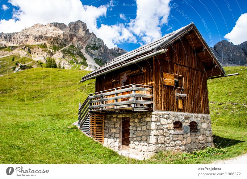 Hut in the Dolomites Vacation & Travel Tourism Trip Adventure Far-off places Freedom Mountain Hiking Environment Nature Landscape Alps Dream house