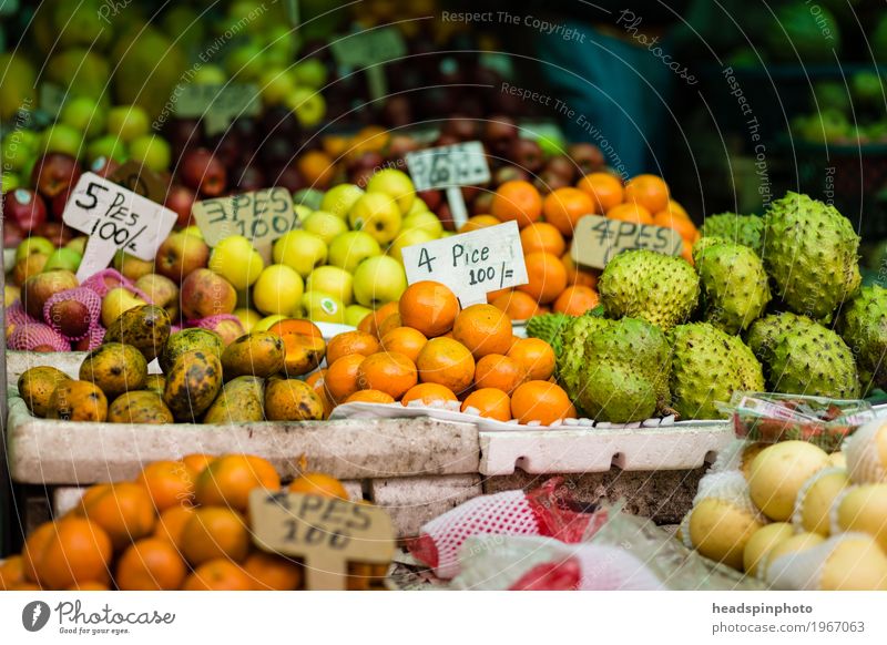 Fruit Shop in Sri Lanka Food Organic produce Vegetarian diet Diet Vacation & Travel Tourism Trip Adventure Far-off places Sightseeing Asia Exotic Fresh Juicy