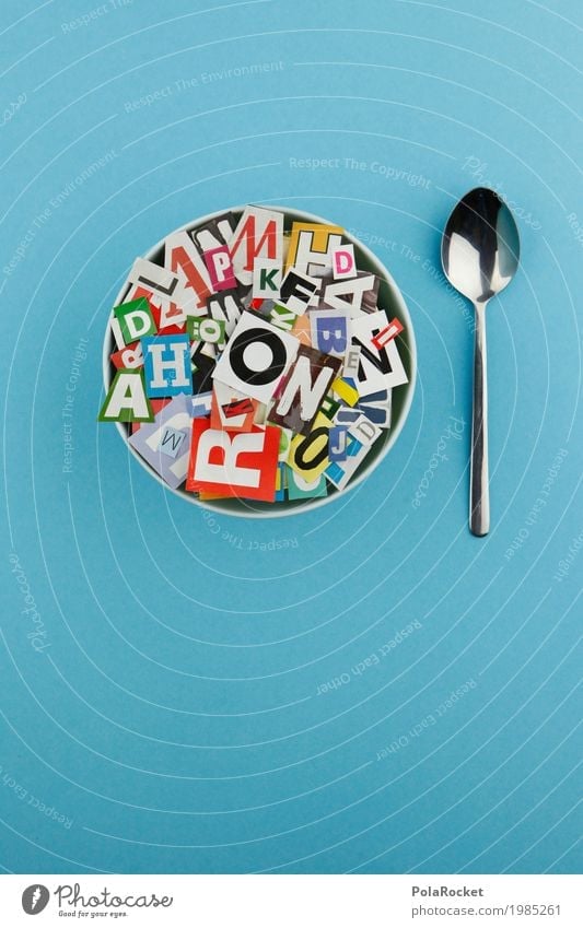 #AS# alphabet soup Lifestyle Art Work of art Hip & trendy Kitsch Beautiful Orderliness Esthetic Letters (alphabet) Alphabet soup Spoon Eating Delicious