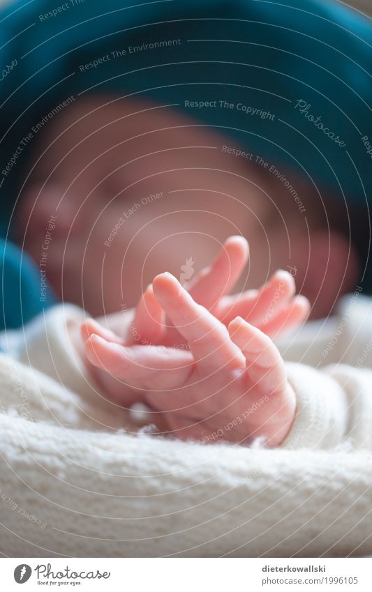 Baby Hands Human being Child Boy (child) Infancy 0 - 12 months Lie Sleep Dream Children`s hand Well-being Safety (feeling of) Cuddly Cuddling Colour photo