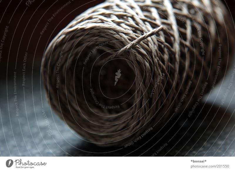 new beginning Handicraft String Lie Thin Simple Firm Long New Strong Brown Gray Orderliness Arrangement Coil Force Bind fast Colour photo Interior shot Close-up