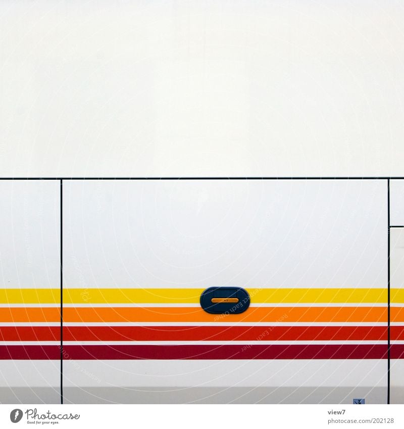 Turbo squit Transport Vehicle Bus Metal Plastic Sign Line Stripe Esthetic Authentic Thin Simple Modern New Retro Multicoloured Yellow Red Design Colour Mobility