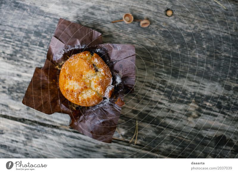 autumn muffin 2 Food Cake Dessert Candy Muffin Cupcake Lifestyle Elegant Style Design Joy Living or residing Table Wooden table Event Feasts & Celebrations