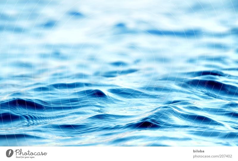 Cool wet Nature Elements Water Wet Blue White Waves Structures and shapes Background picture Summer Refreshment Cooling Surface of water Undulating Undulation