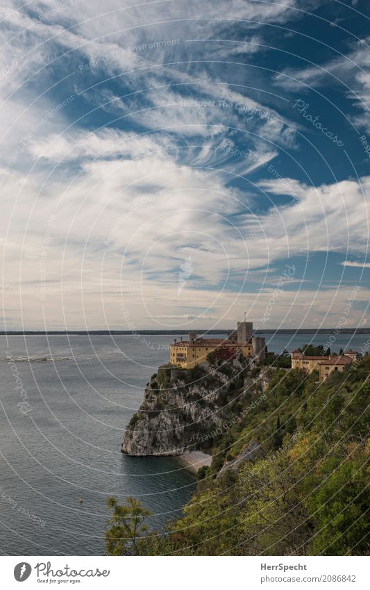 Rainer Maria fa un giro Vacation & Travel Tourism Trip Sightseeing Summer Ocean Coast Bay Adriatic Sea duino Trieste Friuli Italy Skyline Palace Castle