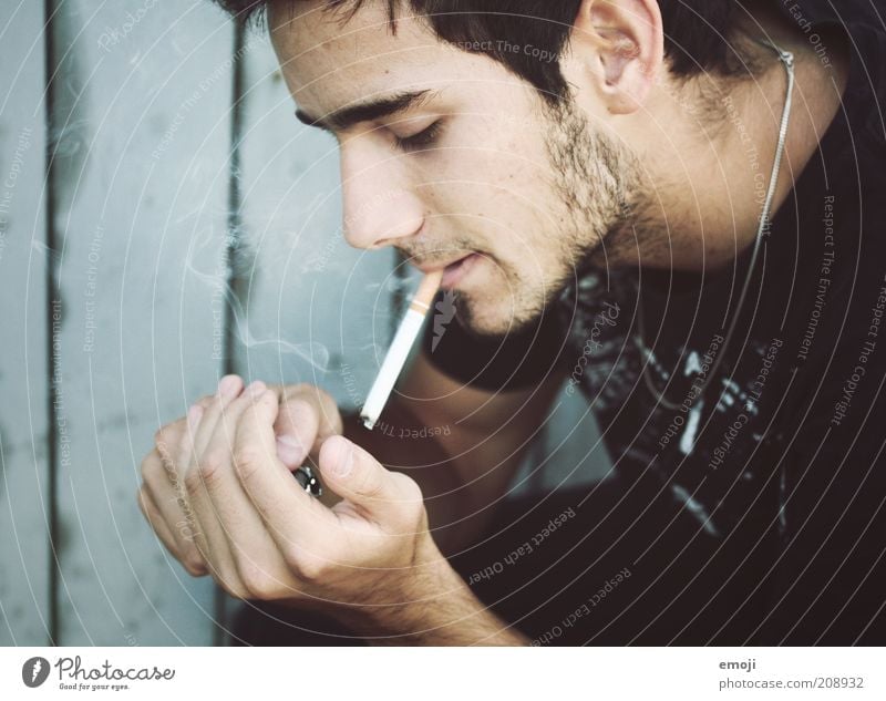 blue smoke Masculine - a Royalty Free Stock Photo from Photocase