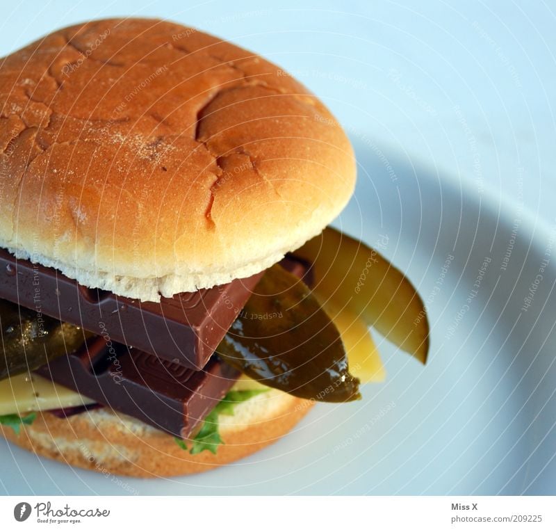 Finally: The McPregnant Food Vegetable Roll Chocolate Nutrition Lunch Dinner Fast food To enjoy Disgust Delicious Appetite Bizarre Cucumber Hamburger