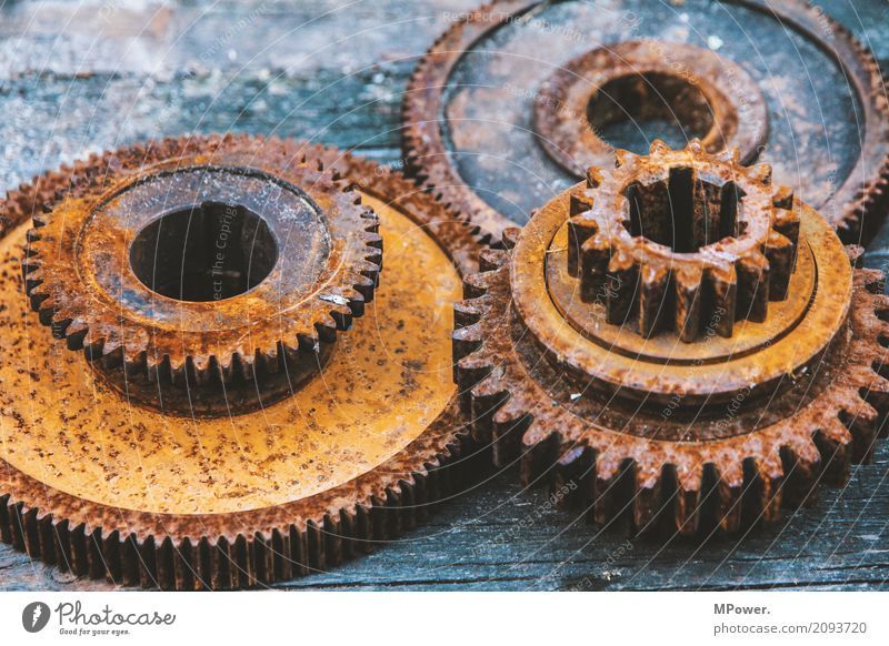 ravages of time Old Rotate Gear unit Broken Rust Industry Industrial Photography Machinery Engineering Part of machine Engines Heavy industry Steel Serrated