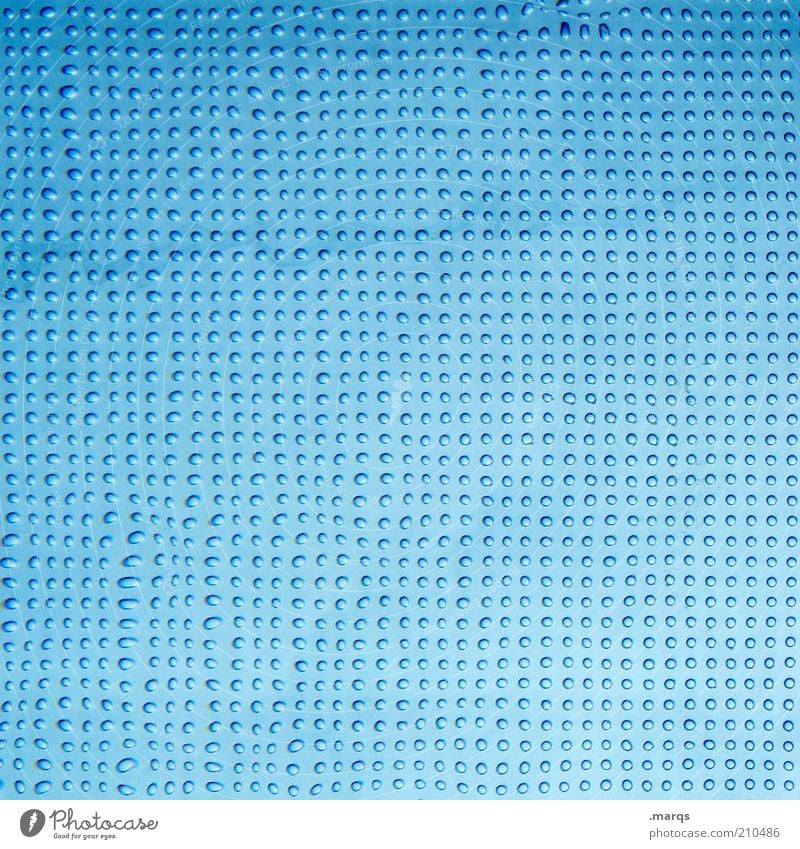 dots Style Design Swimming pool Water Point Fluid Blue Colour Bright Grid Colour photo Close-up Abstract Pattern Deserted Copy Space left Copy Space right