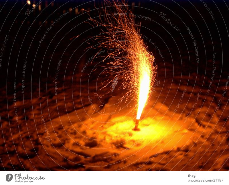 burning flame New Year's Eve Firecracker Light Leisure and hobbies Blaze Torch