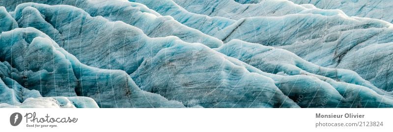 Glacier, Iceland Environment Nature Landscape Elements Water Climate Climate change Weather Vacation & Travel Blue White Close-up Sturcture Abstract