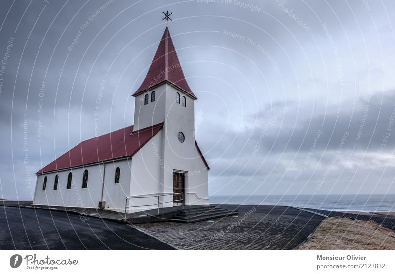 Church vin Vik, Iceland Deserted Manmade structures Building Tourist Attraction Vacation & Travel Religion and faith Tourism Exterior shot Travel photography