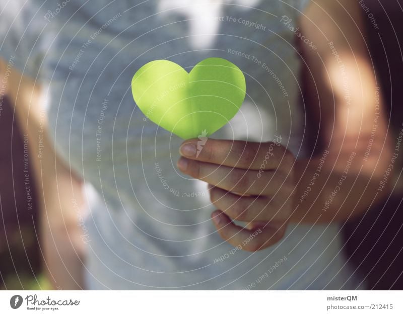 Going green. Environment Nature Contentment Peace Fairness Hope Innovative Dream Environmental protection Transience Trust Advertising Heart Green Consciousness