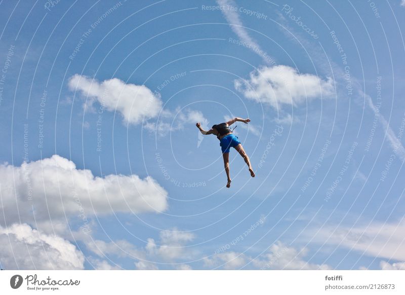 fly guy 1 Human being Masculine Swimming & Bathing Flying Free Weightlessness Exterior shot