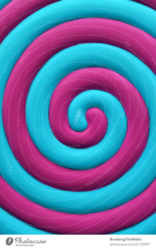 Colorful abstract blue and purple spiral Feasts & Celebrations Fairs & Carnivals Art Funny Blue Violet Cyan Purple Magenta Abstract Pattern Spiral Twisted