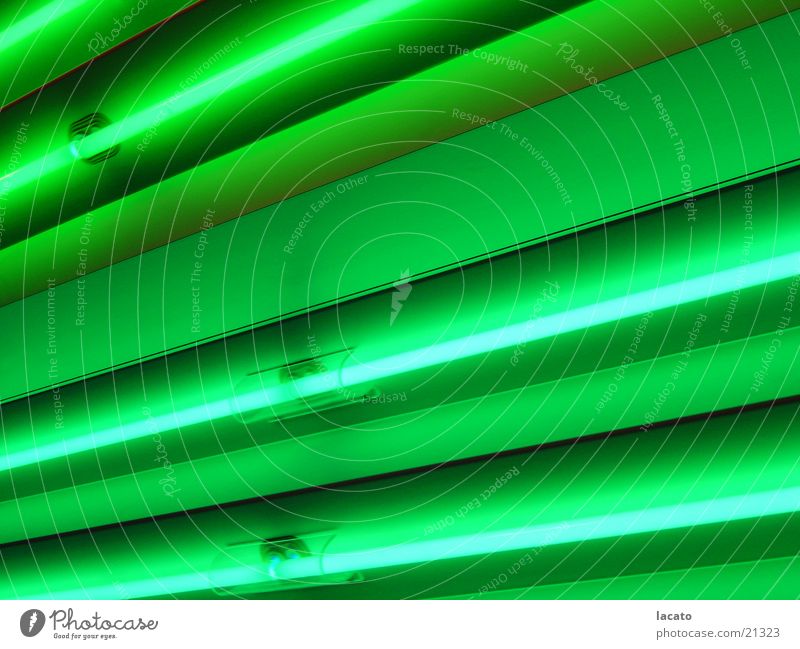 its green Lamp Light Green Neon light Wall (building) Background picture Radiation Things Light (Natural Phenomenon) Iron-pipe