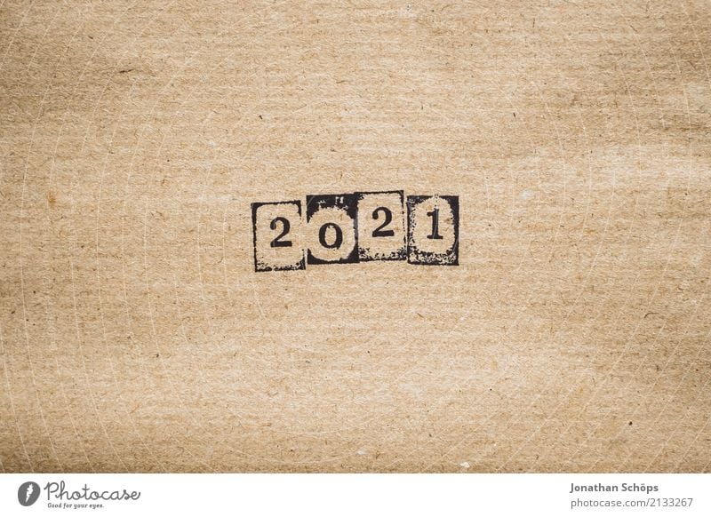2021 Stationery Future Text Background picture Typography Paper Minimalistic Pistil Brown Wrapping paper Year Year date Calendar Forward-looking