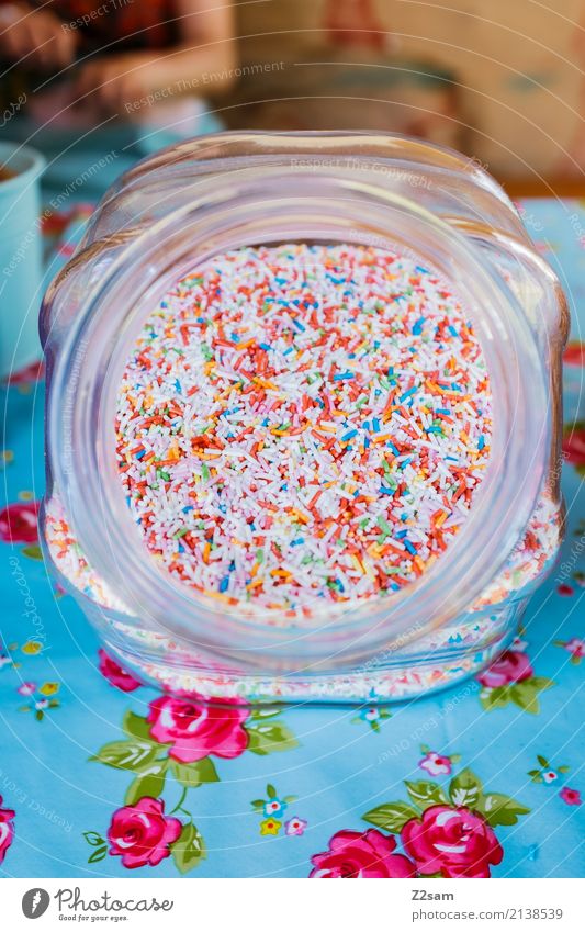delicious sprinkles Candy Sugar Granules topping Delicious Retro Feminine Multicoloured Colour To enjoy Market stall Decoration Sweet Child Tablecloth Nostalgia