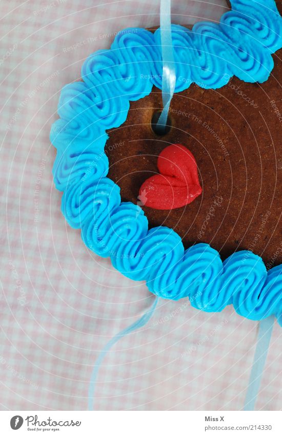 Wiesn-Mitbringsel Food Candy Oktoberfest Fairs & Carnivals Delicious Sweet Dry Multicoloured Emotions Love Infatuation Romance Gift Heart Sugar Icing Decoration