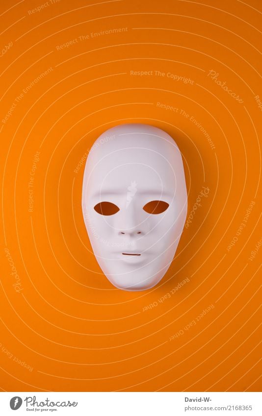 Mask orange Human being Masculine Feminine Woman Adults Man Youth (Young adults) Life Head 1 Art Artist Exhibition Museum Work of art Stage play Theatre Actor