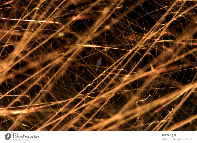fibers Thread Style Thin Macro (Extreme close-up) Near Large Fine Yellow Dark Black Close-up Hair and hairstyles Bright