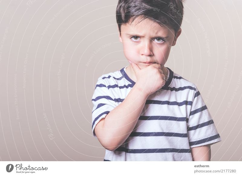 angry child Lifestyle Human being Masculine Child Toddler Boy (child) Infancy 1 3 - 8 years Stand Wait Rebellious Gloomy Anger Emotions Sadness Concern Pain