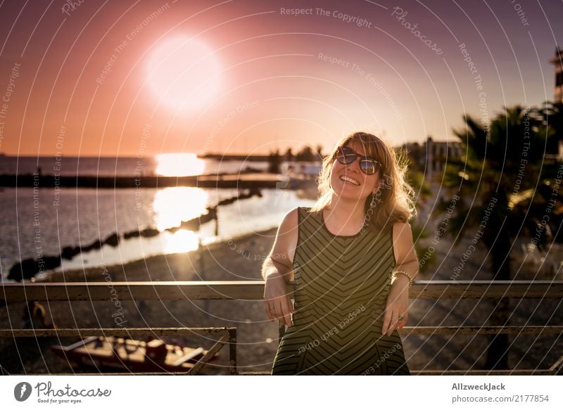 1000 - Sunset in paradise Lifestyle Happy Vacation & Travel Tourism Adventure Far-off places Freedom Summer Summer vacation Beach Ocean Feminine Young woman