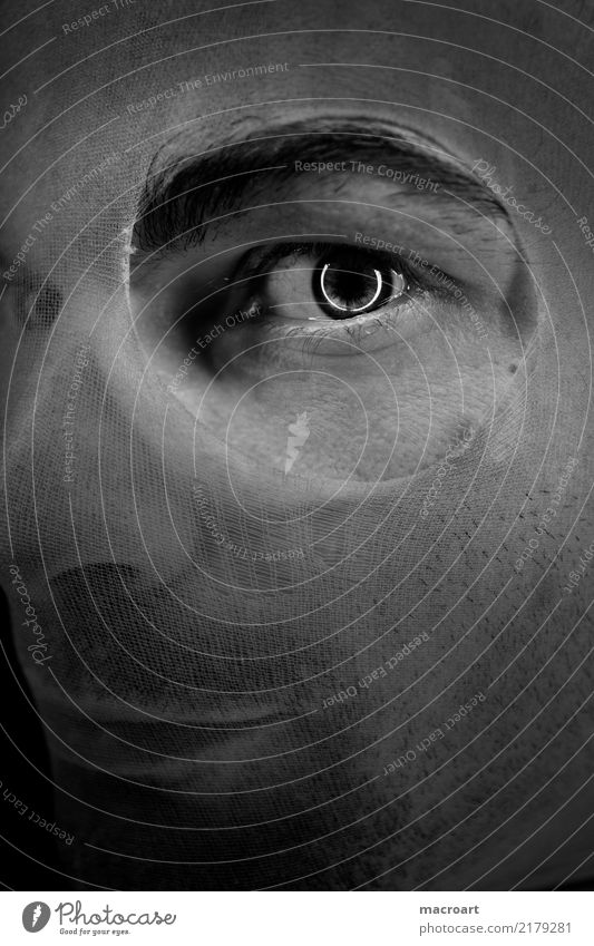 Take a look Fetishism Tights Man Masculine Eyes Looking Face Facial hair Circle ring light Foot fetish Iris Hollow ladder Broken Voyeurism