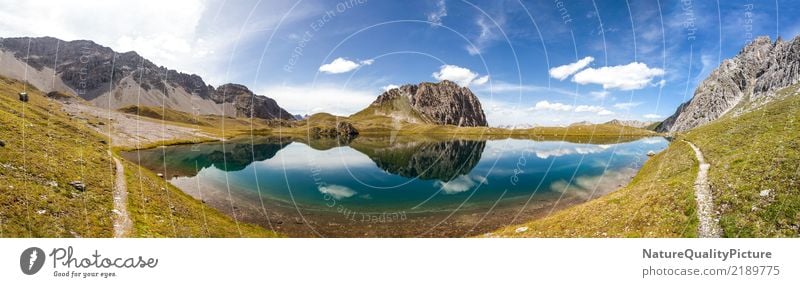 idyllic reflection panorama in austria Athletic Fitness Life Harmonious Well-being Contentment Senses Relaxation Calm Meditation Leisure and hobbies