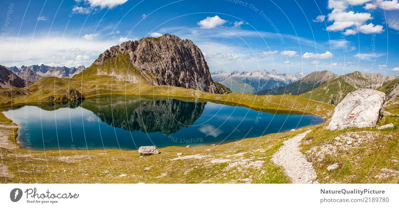 idyllic reflection in kogelsee Leisure and hobbies Vacation & Travel Tourism Trip Adventure Far-off places Freedom Summer Summer vacation Mountain Hiking Nature