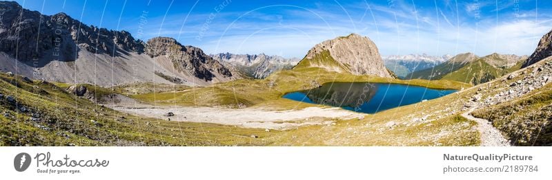 track in the alps (austria) Design Sports Environment Hut Lanes & trails Flag Fitness Vacation & Travel Hiking Athletic Contentment Adventure Effort Stress
