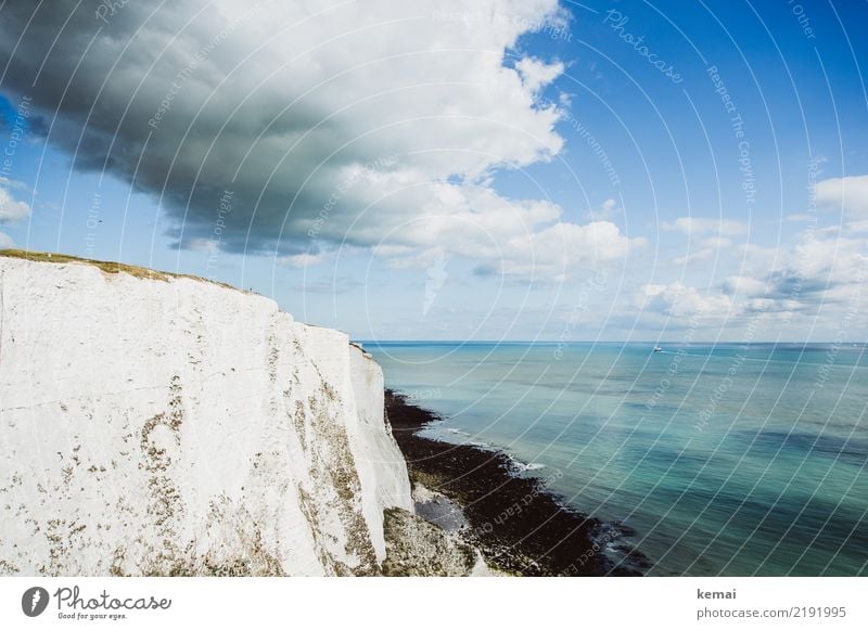 The white cliffs of Dover Harmonious Well-being Contentment Senses Relaxation Calm Leisure and hobbies Vacation & Travel Trip Adventure Far-off places Freedom