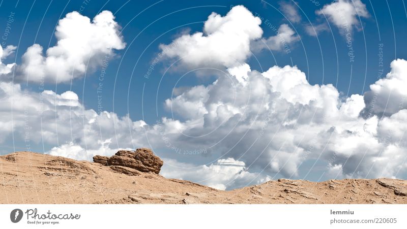 Rocks and clouds Vacation & Travel Landscape Sky Clouds Summer Hill Moody Freedom Mountain Corfu Greece Colour photo Exterior shot Deserted Day Cloud pattern