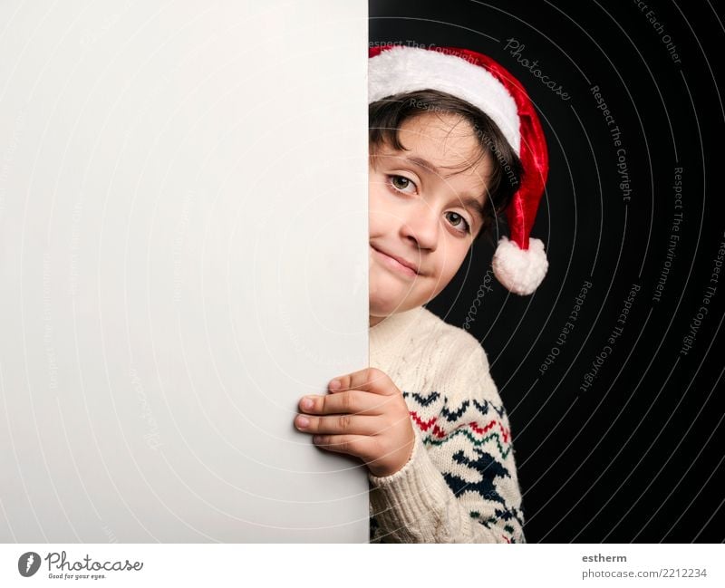 happy child at christmas Lifestyle Vacation & Travel Adventure Winter Party Event Feasts & Celebrations Christmas & Advent New Year's Eve Human being Masculine