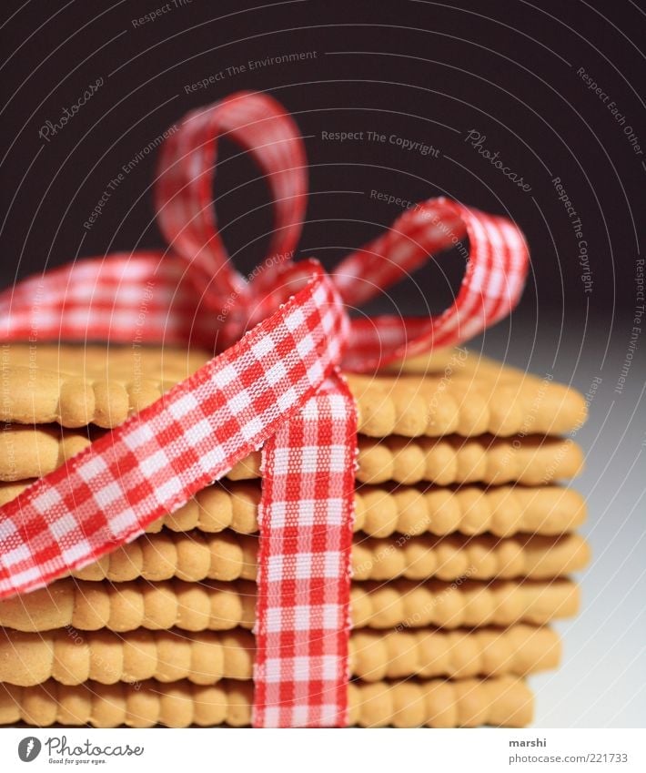 delicious package Food Dessert Candy Nutrition Delicious Appetite Bow Packaged Checkered Butter cookie Cookie Prongs Stack Gift wrapping Donate Occasion