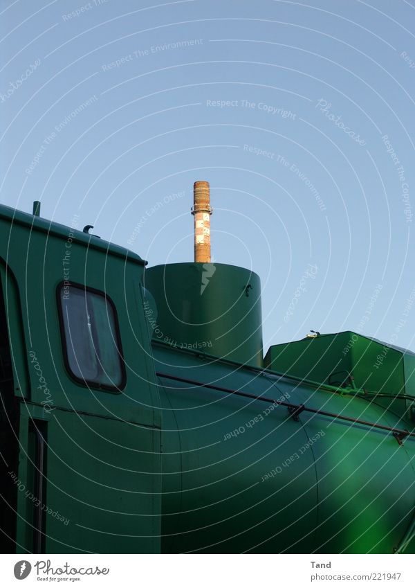 chimney Industry Industrial plant Factory Tower Chimney Engines Green Bizarre Colour photo Exterior shot Experimental Deserted Day Structures and shapes