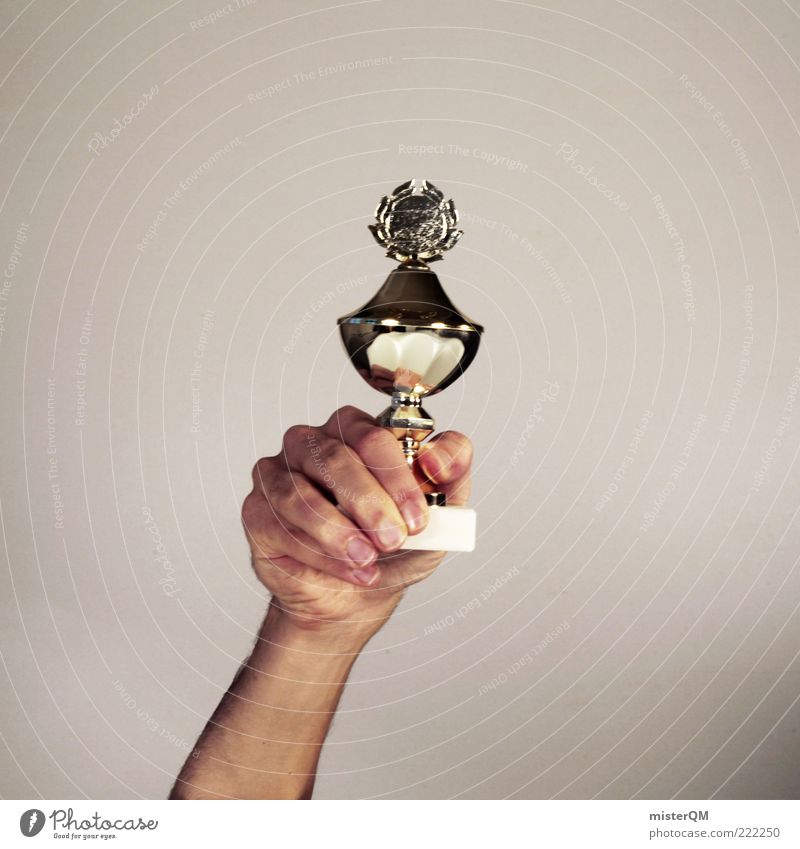 Placeholder. Cup (trophy) Success Prospect of success First Symbols and metaphors Gold Award ceremony Medal Confident of victory Competition Sporting event