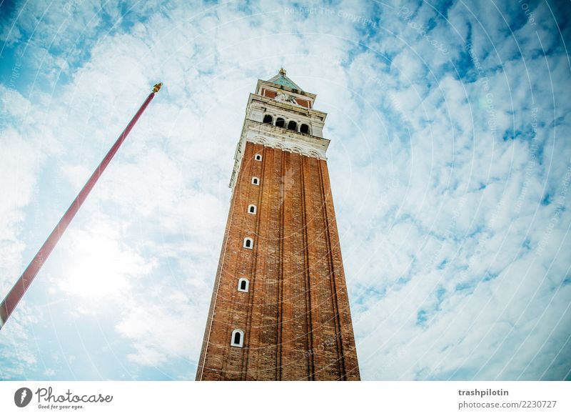 campanile Vacation & Travel Tourism Trip Adventure Far-off places Freedom Sightseeing City trip Cruise Summer Summer vacation Sky Clouds Venice Italy Europe