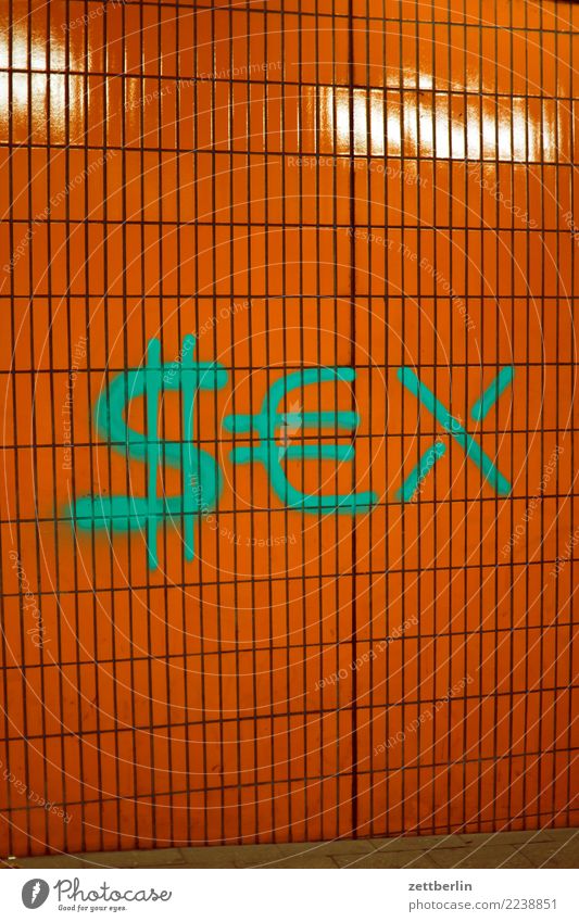 sex Tile Damage to property Smeared Sex Gender Tagger Graffiti Tagging (graffiti) Vandalism Word Corridor Passage Wall (building) Dollar symbol Euro symbol