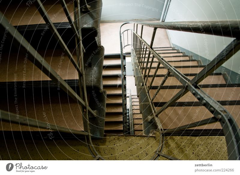 staircase Wall (barrier) Wall (building) Stairs Handrail Banister Landing Staircase (Hallway) House (Residential Structure) Building Descent Downward Upward